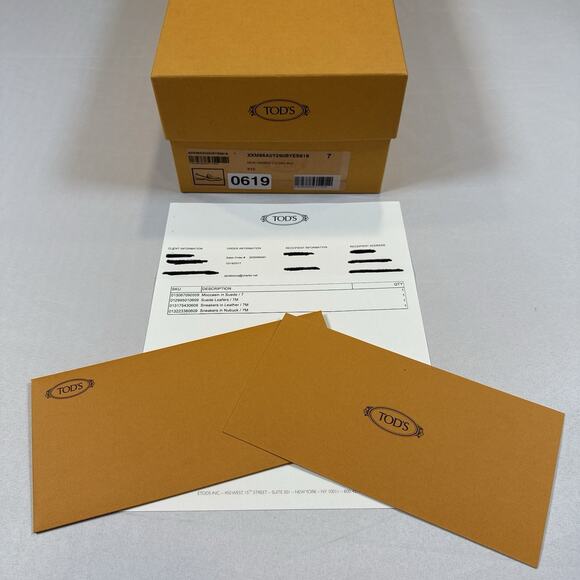 Tod’s MOCASSINO CUOIO Size 7UK/8.5US New In Box With Receipt MSRP $825 main image 4